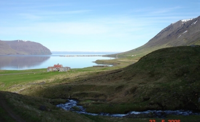 Kaldá á Hvilftarströnd, Ön. Kaldá á Hvilftarströnd, Ön.